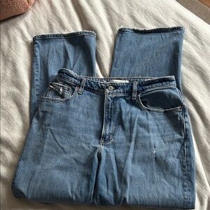Abercrombie & Fitch Curve Love 90s Relaxed Jean - High Rise
